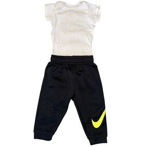 NIKE Dri-Fit Black Athletic Pants Size 12 Months